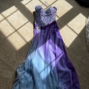 Formal beaded dress